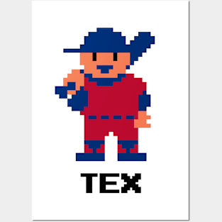 RBI Baseball - Texas Posters and Art